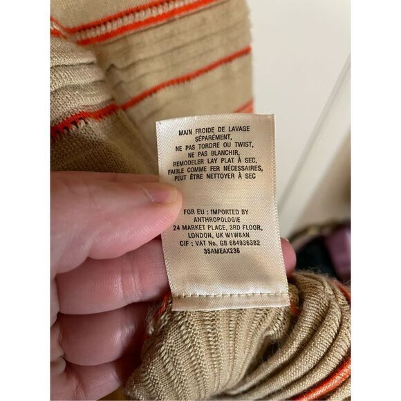 Anthropologie Knitted & Knotted Striped
Sweater Dress size XS - Picture 4 of 11